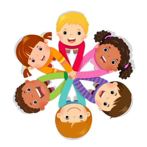 Children working together